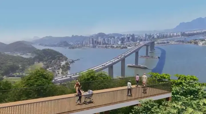 Morro do Moreno vai ganhar bondinho e letreiro estilo Hollywood em projeto de revitalização turística no ES 9 Vista privilegiada da Grande Vitória